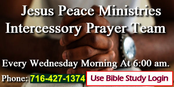 🙏☎🙏 Join Us For Our Intercessory Prayer Line Every Wednesday Morning @ 6:00 am
Phone: 716-427-1374 to access use the Bible Study Login code