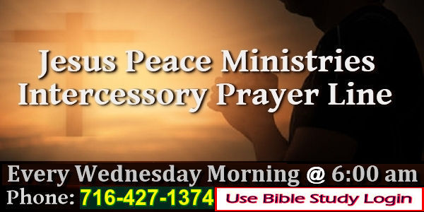 🙏☎🙏 Join Us For Our Intercessory Prayer Line Every Wednesday Morning @ 6:00 am
Phone: 716-427-1374 to access use the Bible Study Login code