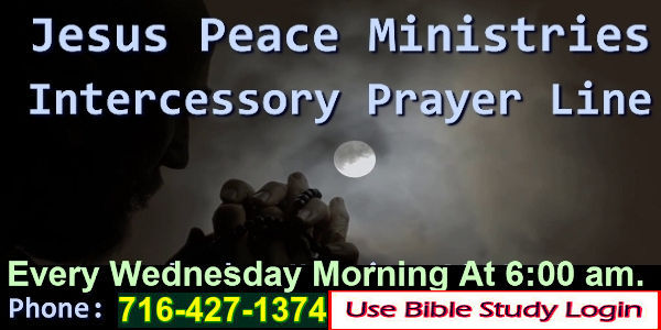🙏☎🙏 Join Us For Our Intercessory Prayer Line Every Wednesday Morning @ 6:00 am
Phone: 716-427-1374 to access use the Bible Study Login code