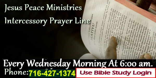🙏☎🙏 Join Us For Our Intercessory Prayer Line Every Wednesday Morning @ 6:00 am
Phone: 716-427-1374 to access use the Bible Study Login code
